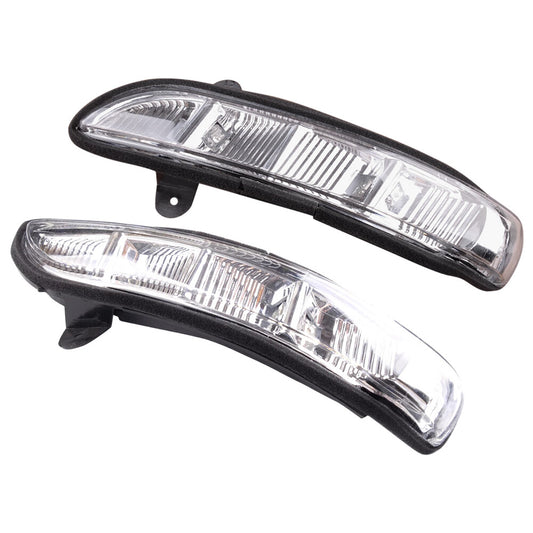 Pair Front Left Right Wing Side Mirror Turn Signal Light For S E CL CLS Class