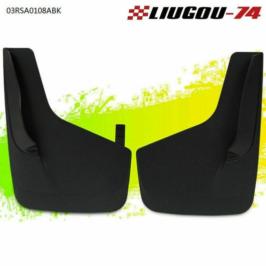 Piece ABS Universal Fenders Fender Splash Guards w/ Automotive Hardware U- v