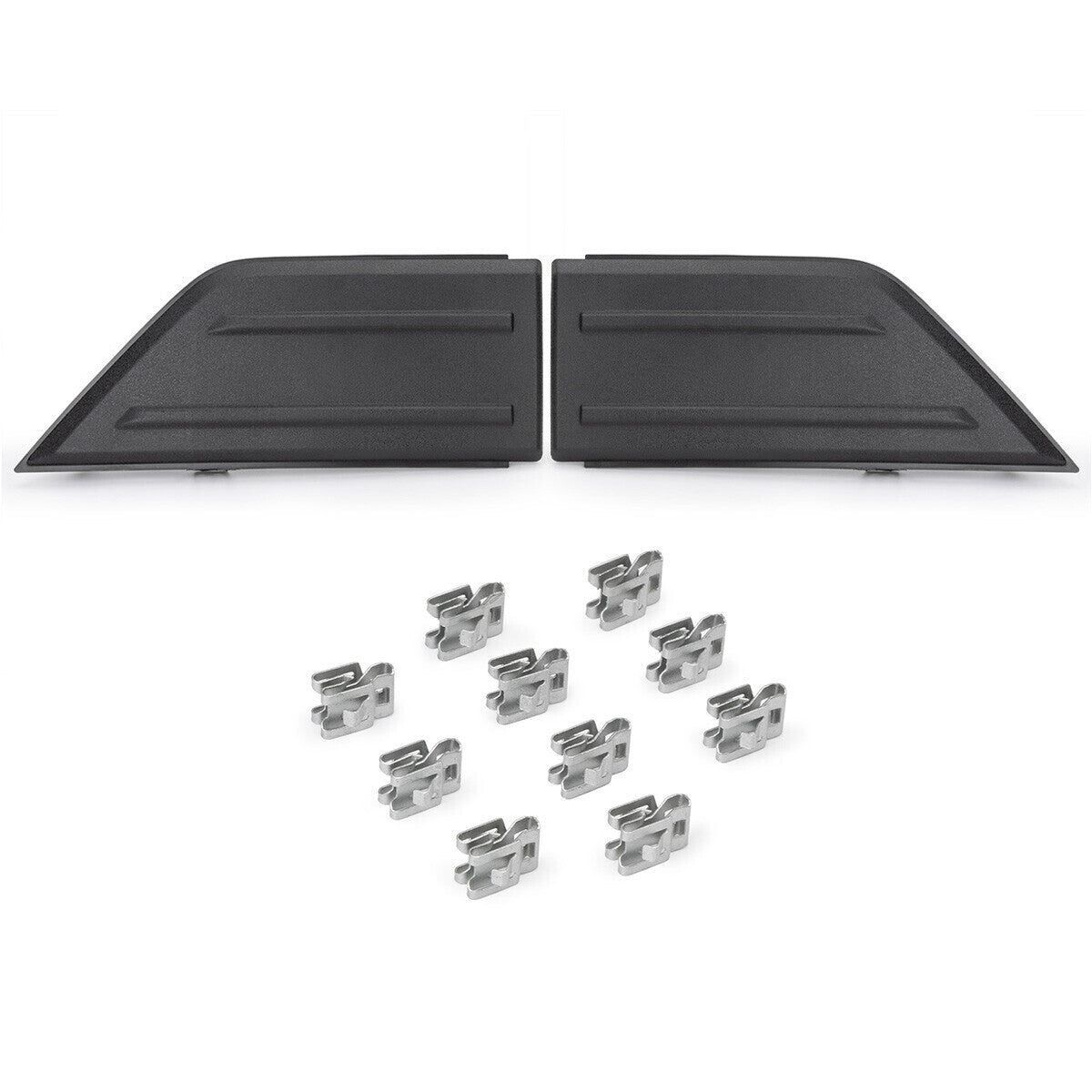 2X Front Bumper Corner Cover Trim Left+Right For 2021-2023  for ford  F150 F-150 Black Q