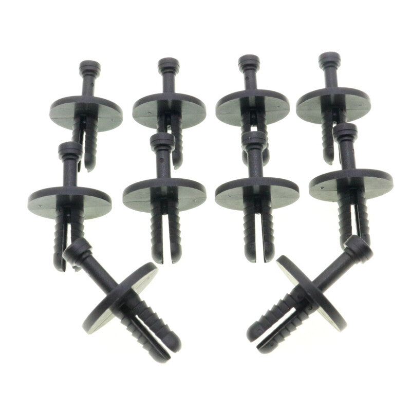 10-pack of glove box clips and rivets 1239900092 suitable for Mercedes W123 190D 230 240D C280E