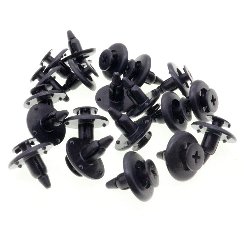 10-piece pack of rivets for VW 5K0-837-975A window adjuster push-type retainer
