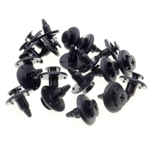 10-piece pack of rivets for VW 5K0-837-975A window adjuster push-type retainer