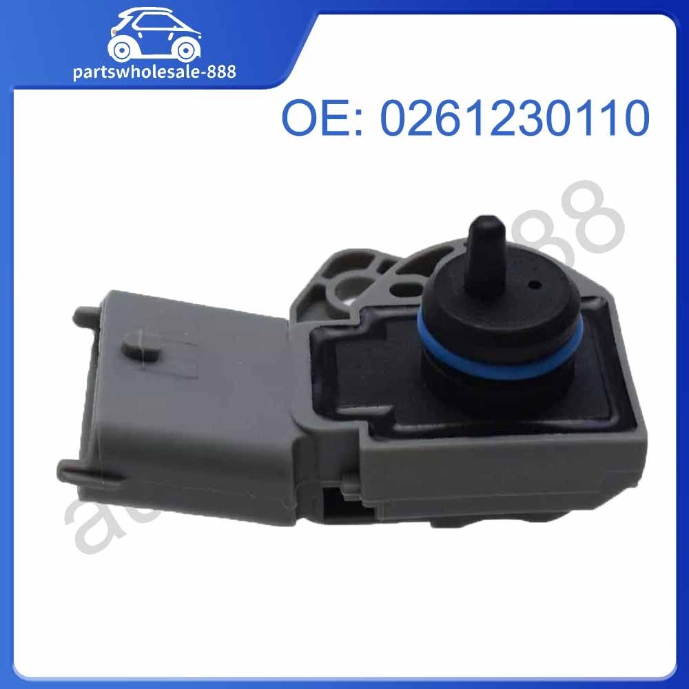 0261230110 for Volvo C30 S60 S80 V70 XC70 XC90 Fuel Pressure Sensor on Fuel Rail