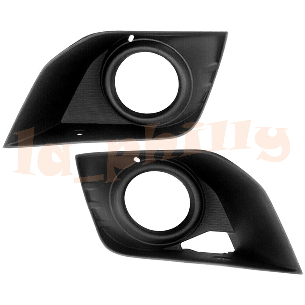 Pair RH+LH for Mitsubishi for Outlander Sport 2016-19 Front Fog Light Bezels Covers
