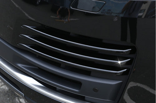 Front Bumper Fog Light Lamp Cover Trim for Land Rover for Range Rover L405 2018-2020