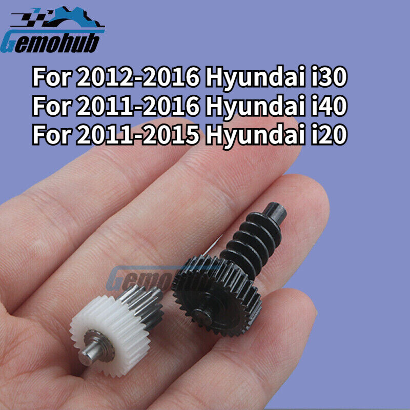 2PC POWER FOLDING MIRROR Motor Gear for 12-16 for Hyundai i30 11-15 for Hyundai i40 i20