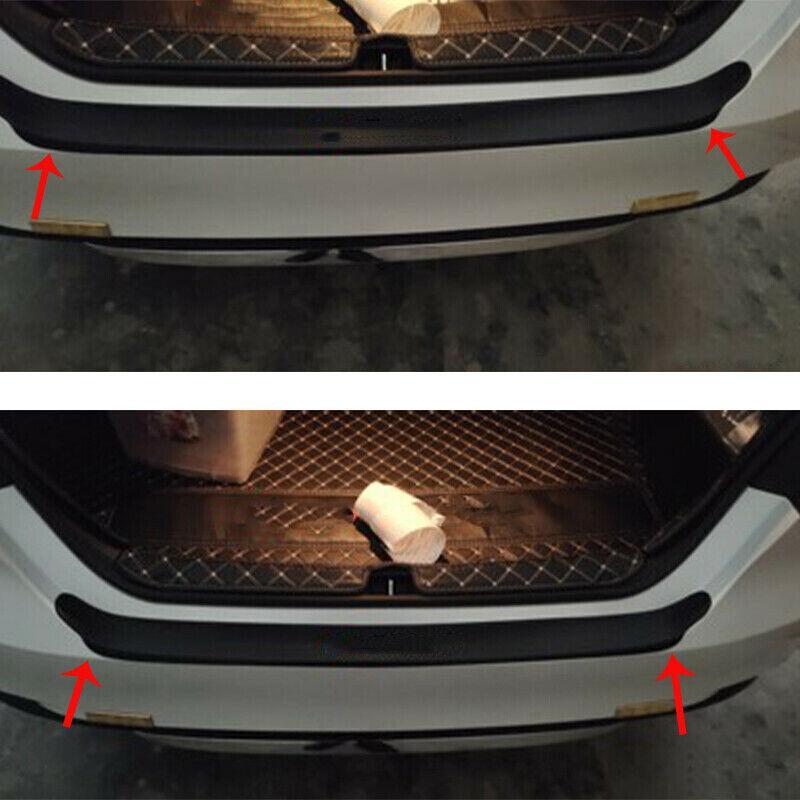 Leather and carbon fiber rear bumper base protective film for Toyota for Camry 2018 - 2024