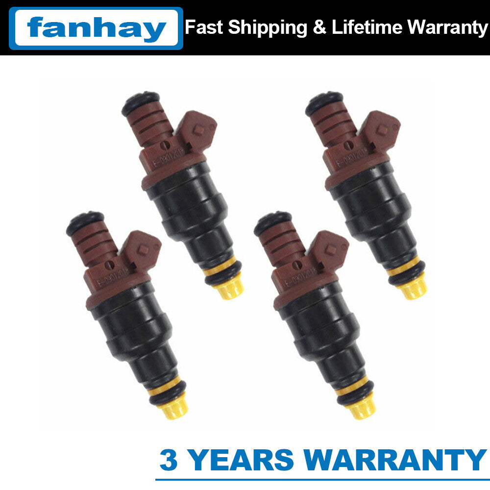 Set of 4 0280150953 Fuel Injectors for VW for Jetta for Golf Corrado for Passat 2.8L New