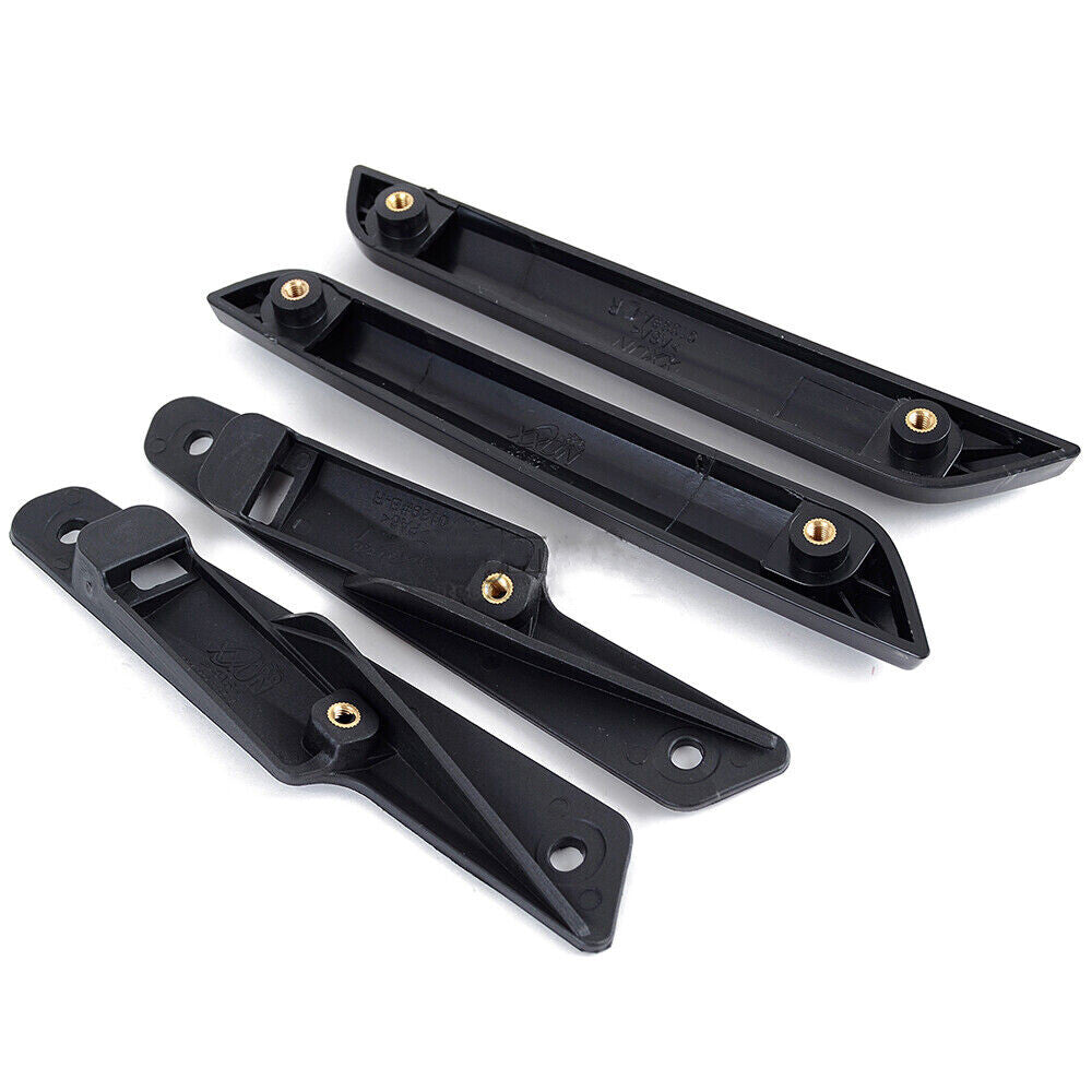 Windshield bracket and windshield strip for BMW R1200GS 2013-2019 and R1250GS 2018-2021.
