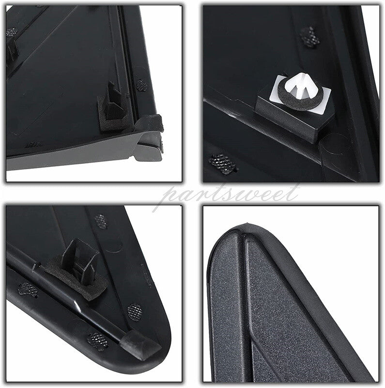 Left Side Mirror Flag Applique for 2008-20 Grand Caravan Town  Country