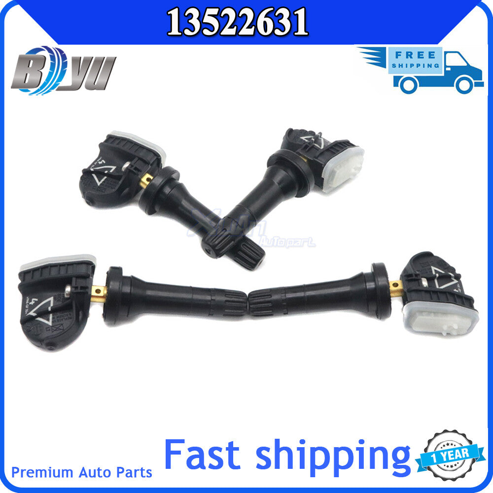 13522631 4x TPMS Tire Pressure Sensors (TPMS) for General Motors Silverado for GMC v