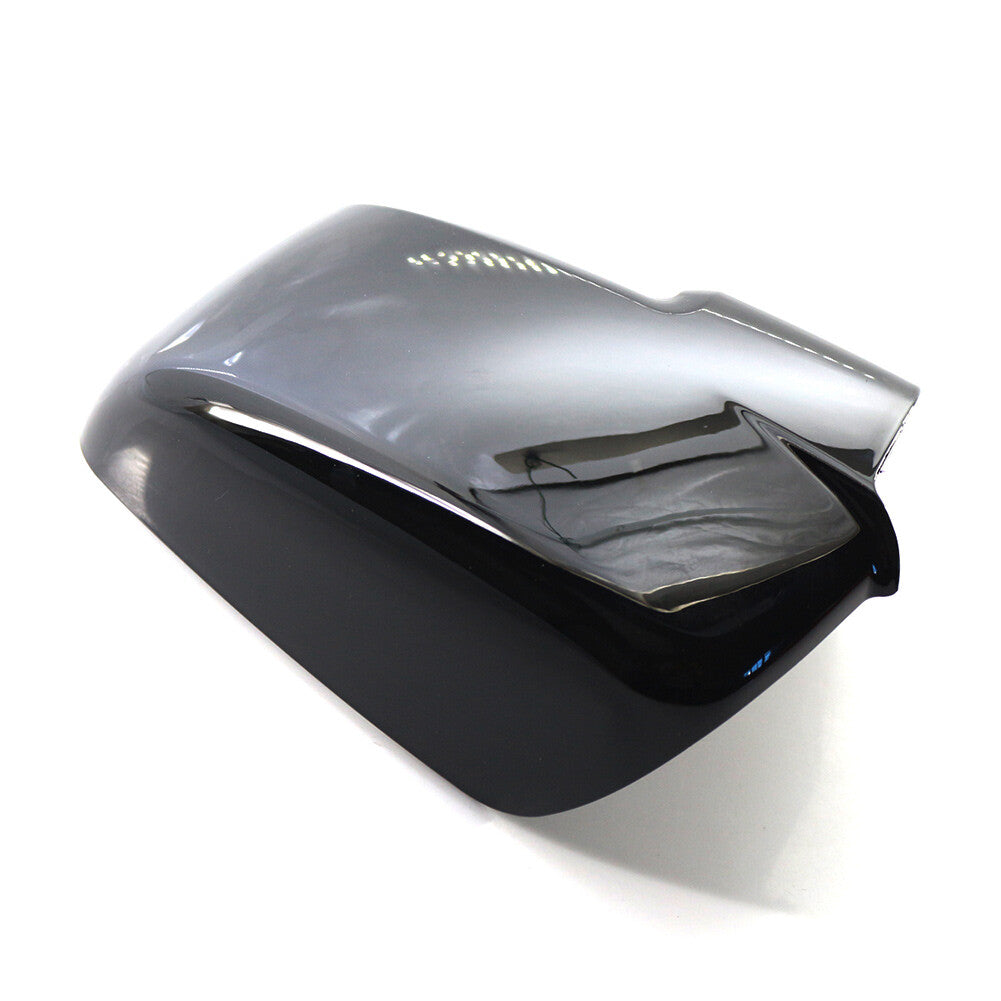 Mirror Covers W/ Bottom Turn Signal Cutout for Dodge for Ram 1500 2013-2018 Black L