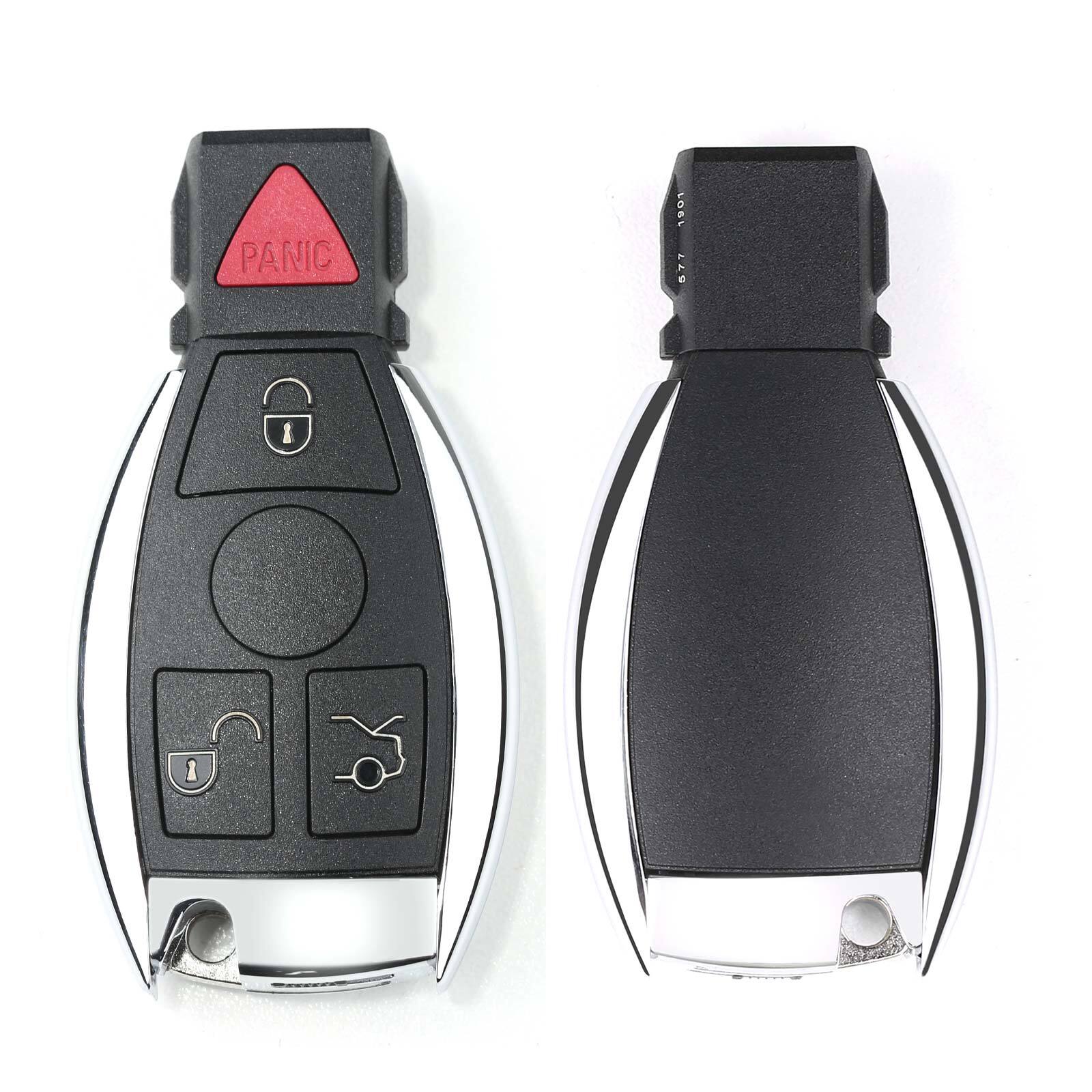 for Smart Key Shell 4 Buttons Fit for Mercedes-Benz Universal (without Logo)