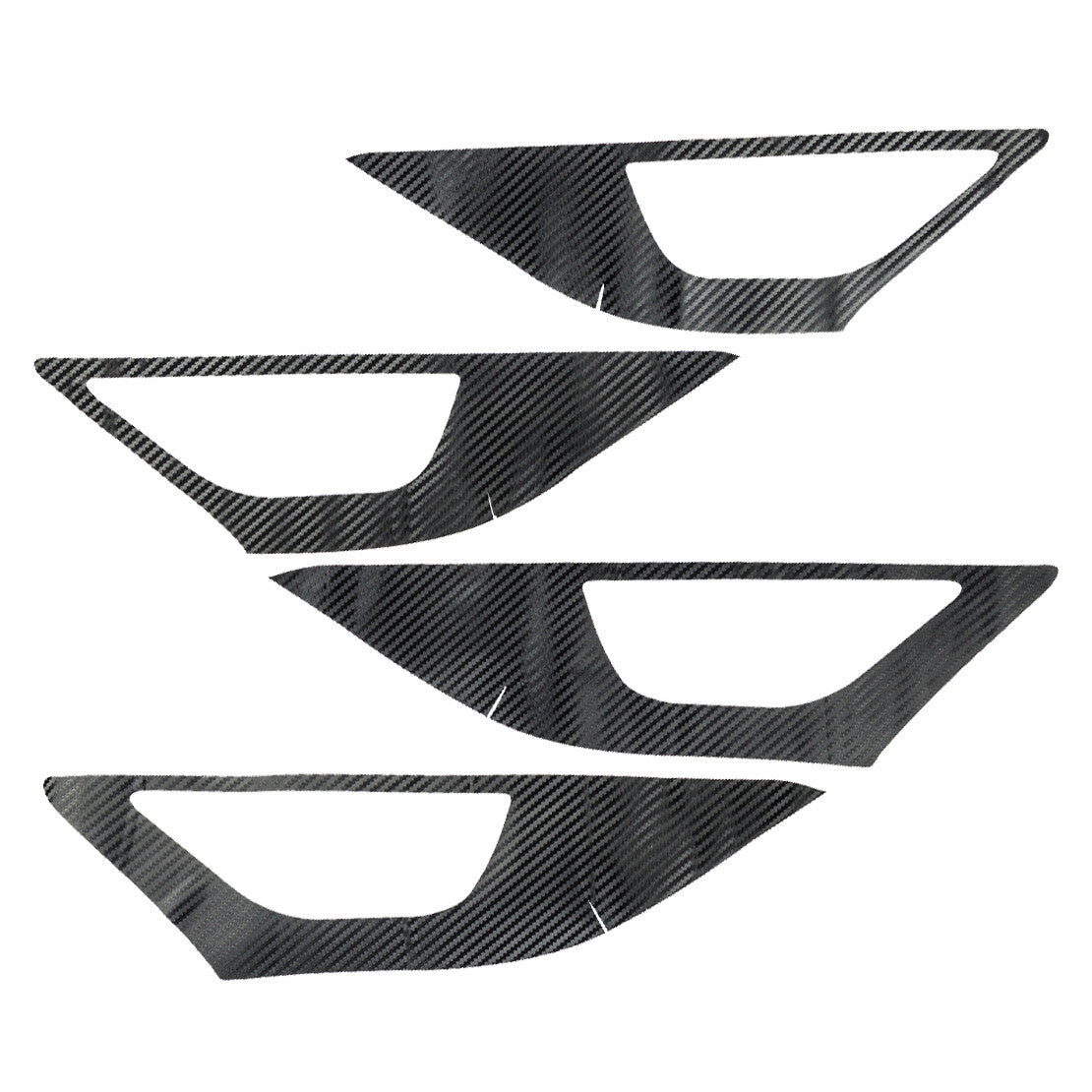 4x Interior Door Handle Bowl Cover Trim Decor Fit for for Subaru Outback 2020-2022 v