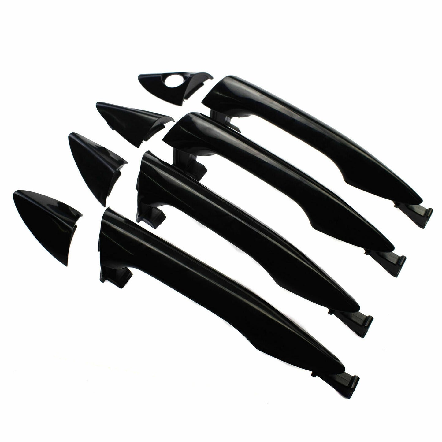 4 Piece Set Exterior Door Handle Front and Rear Set for for Hyundai for Elantra 2011 - 2016- v