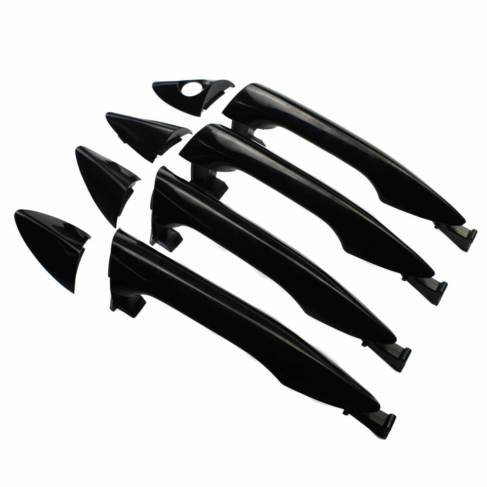4 Piece Set Exterior Door Handle Front and Rear Set for for Hyundai for Elantra 2011 - 2016- v