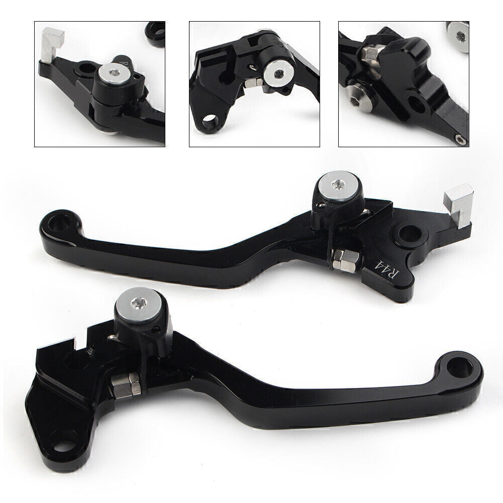 for Kawasaki KLX250,D-TRACKER 1993-1997 1994 Pair Pivot Dirt Clutch Brake Levers Q
