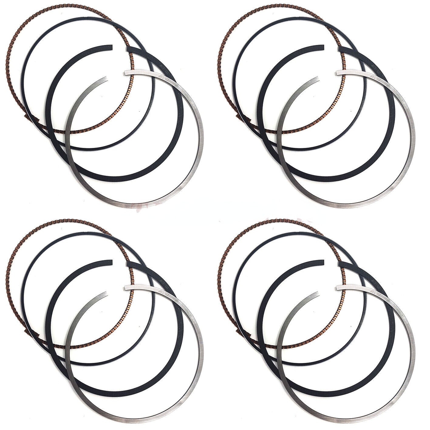 4-Piece Upgrade KS Piston Ring Kit for Audi A4 for VW Gli GTi 1.8T 2.0T 06H198151C-