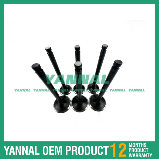 valves for 3TNV76 excavator engine parts -