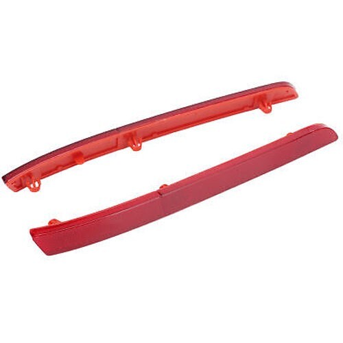7E0945105 7E0945106 Dual rear bumper reflector light protective covers suitable for Volkswagen red...