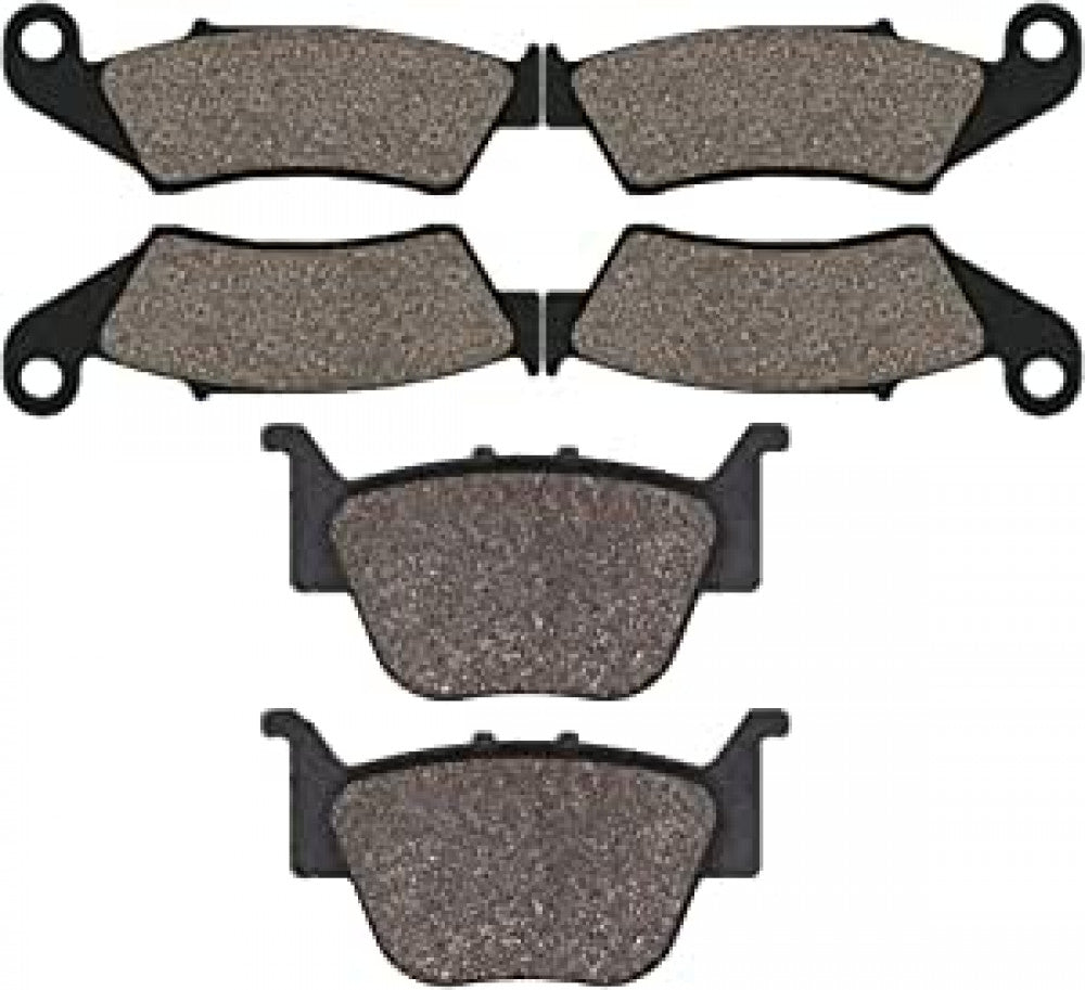 Front Rear Brake Pads Kit for Honda TRX450R Sportrax 450 TRX450ER 2004-2012 2009
