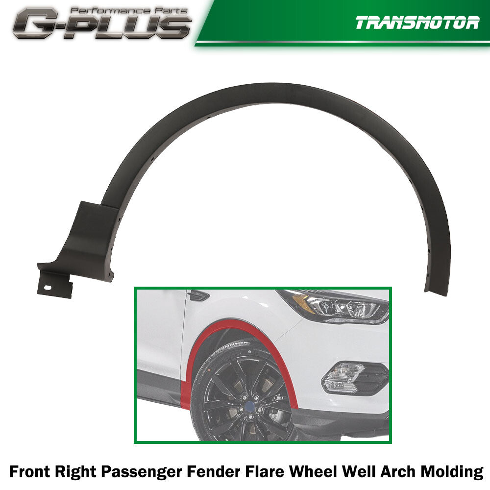 Fits for Escape 2013 2014 2015 2016 Wheel Arch Molding Right Front Right - v
