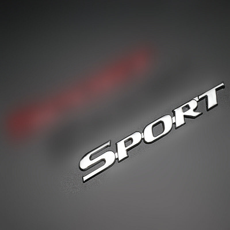 Car Sticker 3D Metal SPORT Racing Logo Decal Car-styling Emblem Decor Accessorie