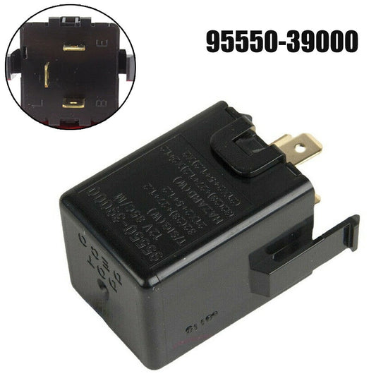 Flashing relay 95550-39000 9555039000 Black automotive electronic flashing light 1 piece