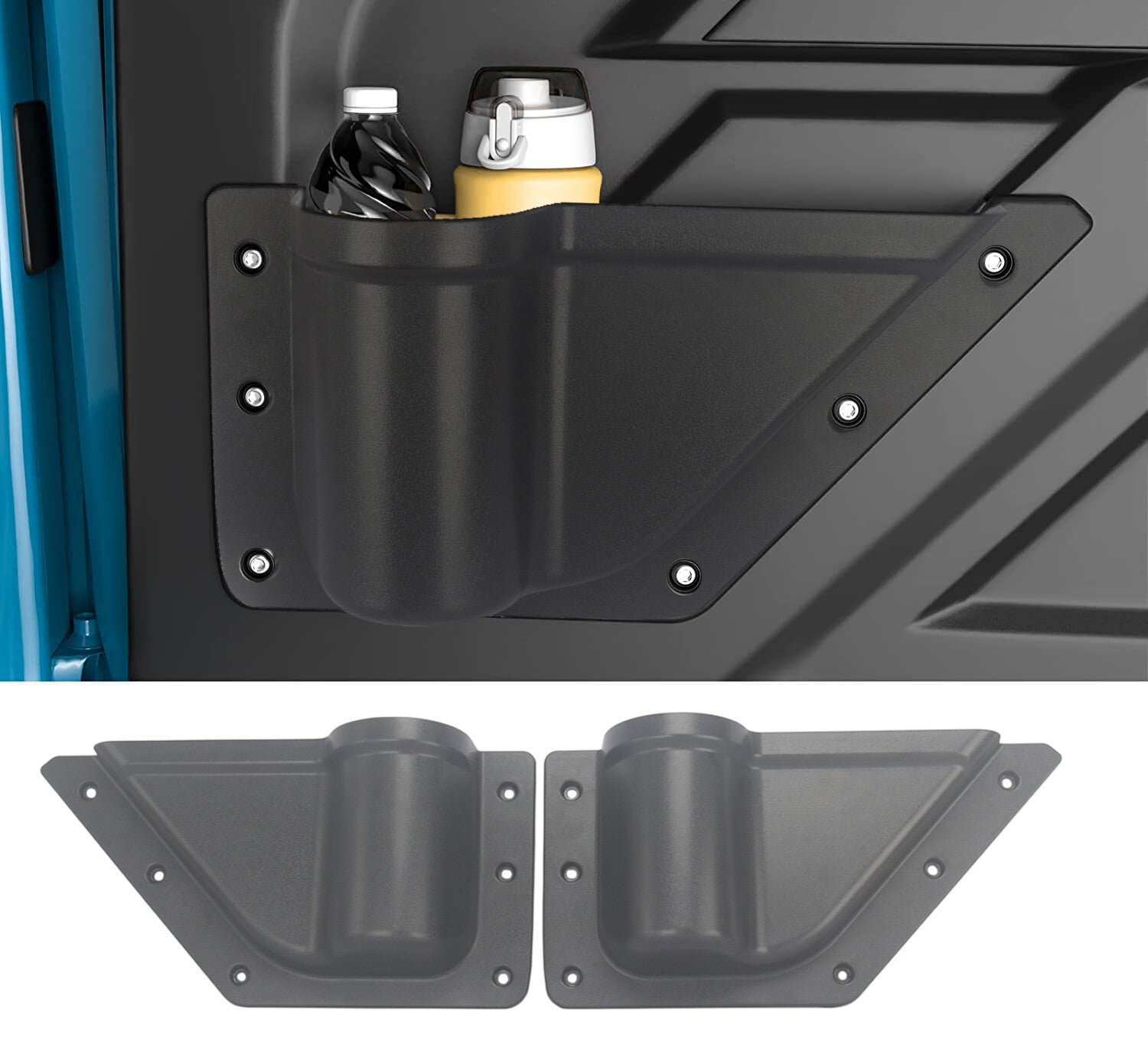 2PCS Front Door Storage Box  for ford  Bronco 2021 2022 2023 Interior Accessories