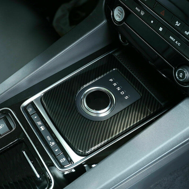 4-Piece Carbon Fiber Steering Wheel Button Sticker Decoration for Tacoma 2011-15- v