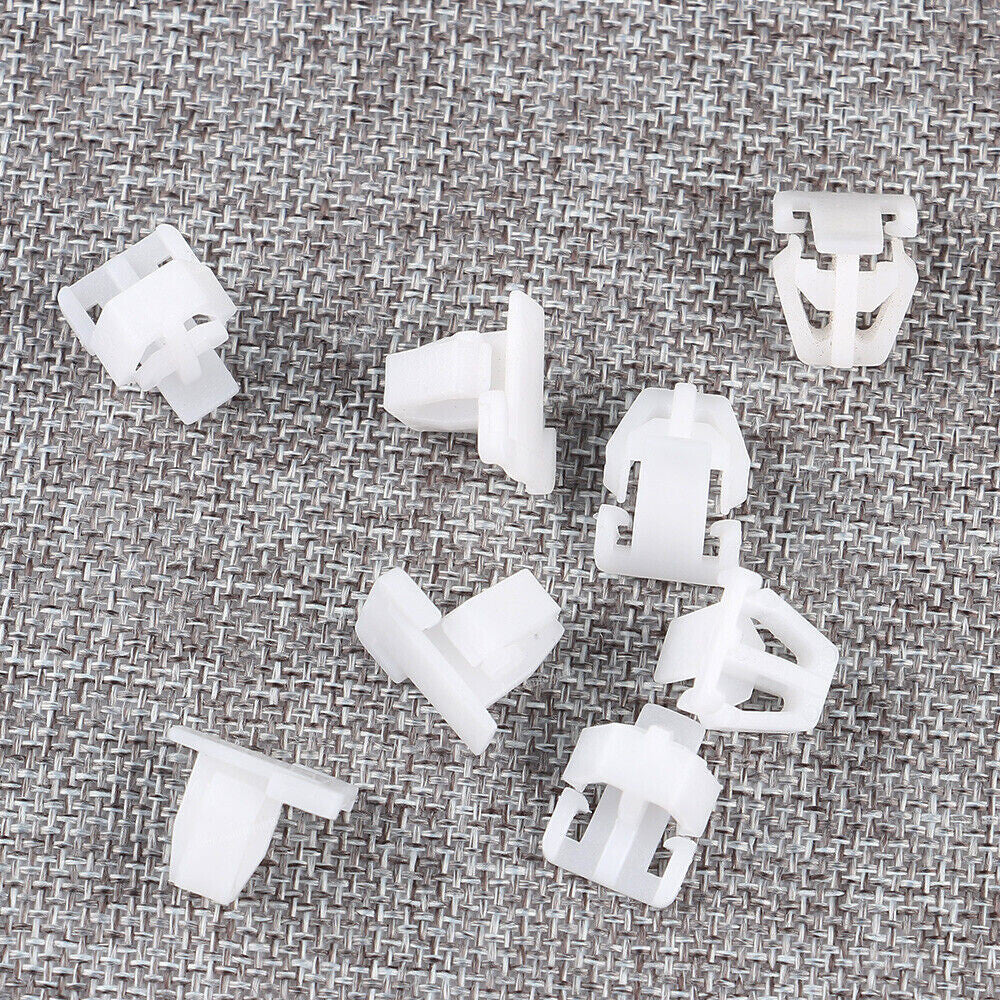 10x Front Moulding Door Body Side Clips for Honda 75305-S0A-003 Nylon Retainer