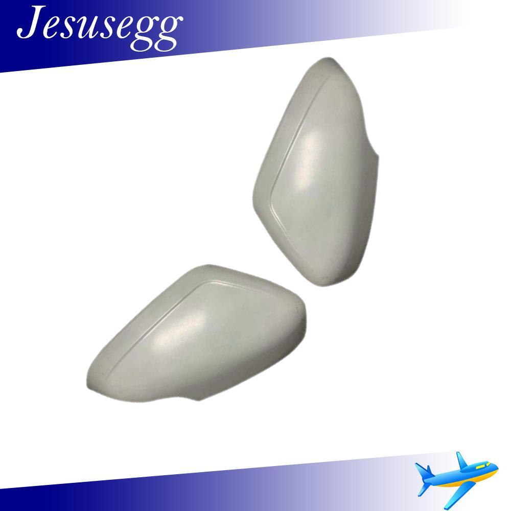 2x Side Rearview Mirror Housing Covers Plastic L +R For S40 S80 C70 V50 Q