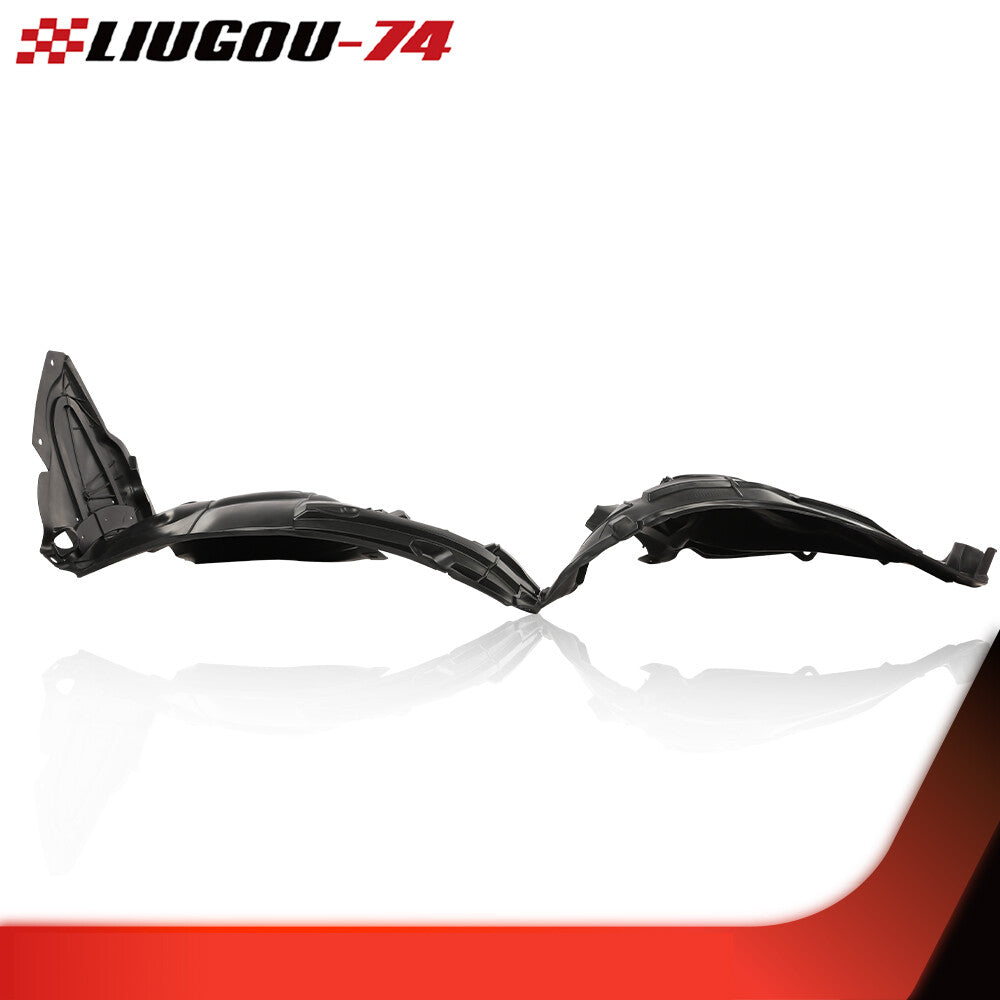 Black fender lining for front drive side, suitable for 2013, 2014, 2015, and 2016 for Nissan Sentra. Q