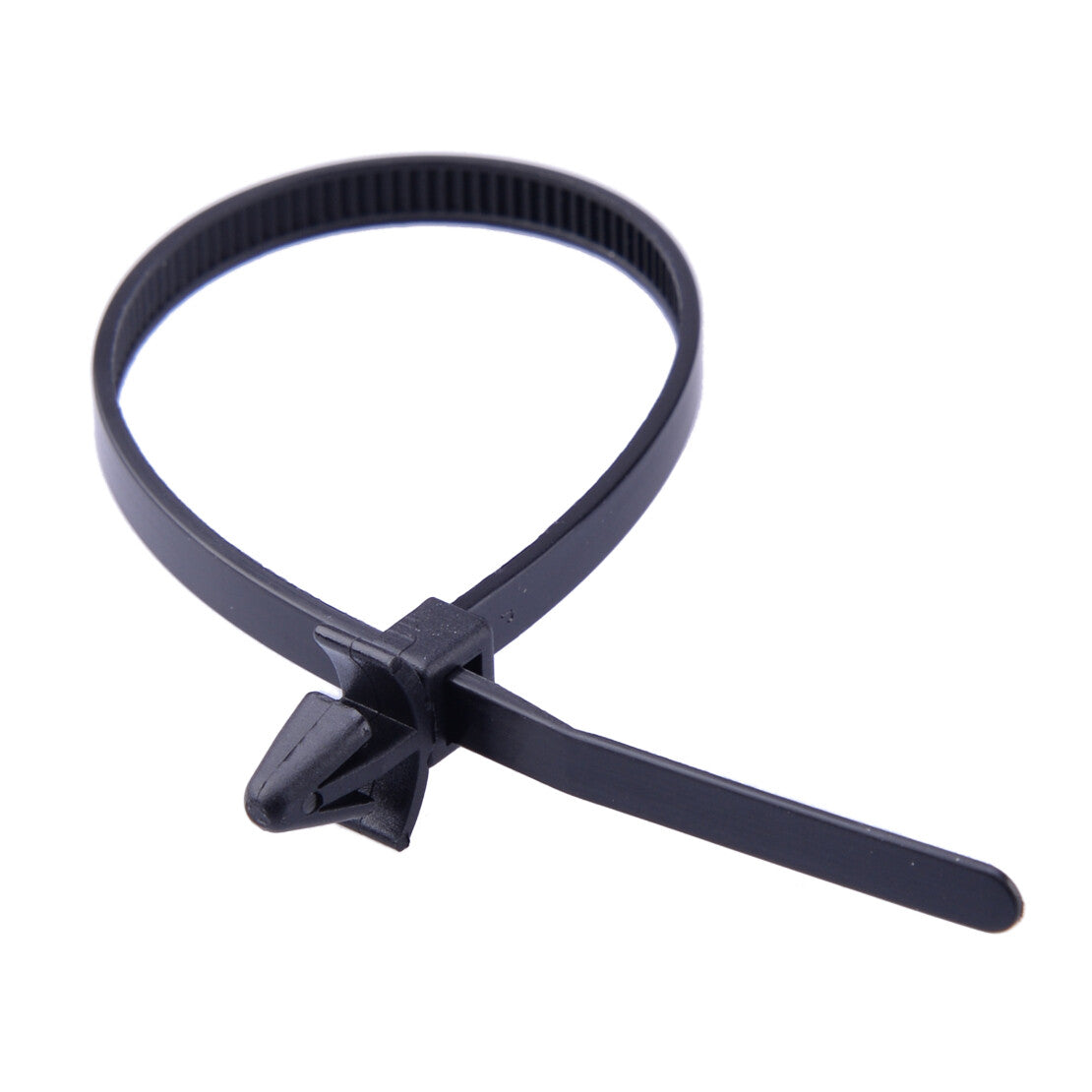 50X 200mm Auto Nylon Cable Strap Zip Push Mount Wire Tie Retainer Clip Clamp zy v
