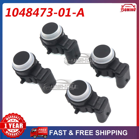 1048473-01-A 4PC PDC Parking Sensor For 2014-16 for Tesla for Model S Model X 0263033324 Q