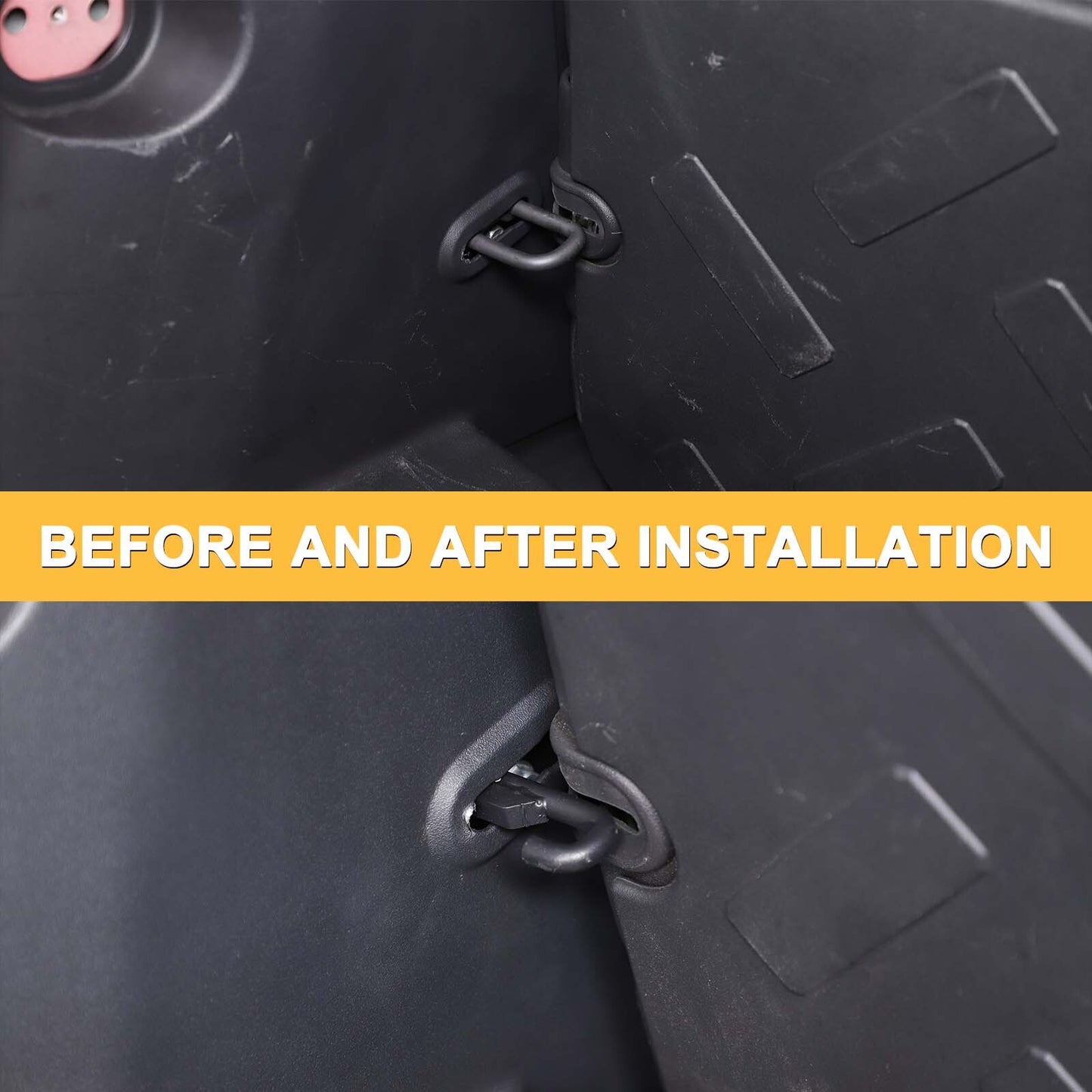 Rear for seat backrest adjustment bracket suitable for FJ Cruiser 2007-14, carbon steel. n