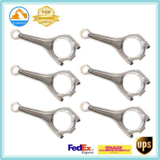 6X Connecting Conrod DA6626 LR051508 for Land Rover Range 3.0 for Jaguar 306DT STD