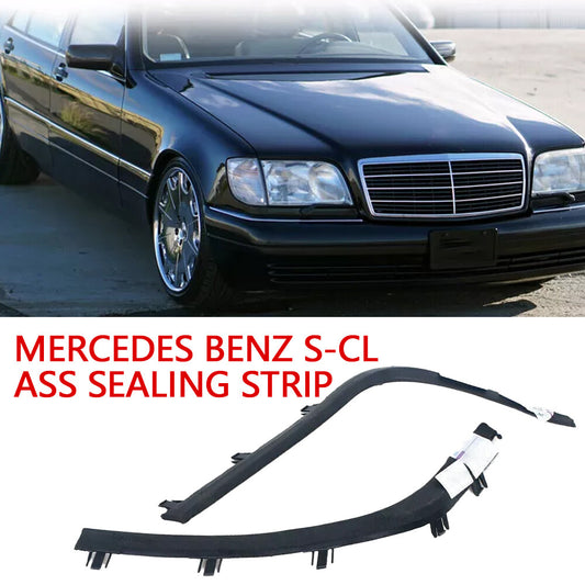 Rubber Weatherstrip Decorative Head Lamps for Mercedes-Benz W140 S320 S350