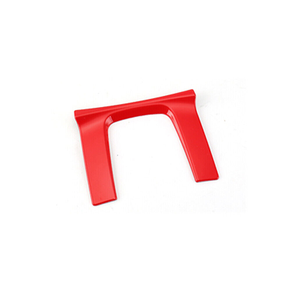 Console Gear Shift Frame Cover Trim 1 for Honda for Civic 10th 2016-2021 Bright Red