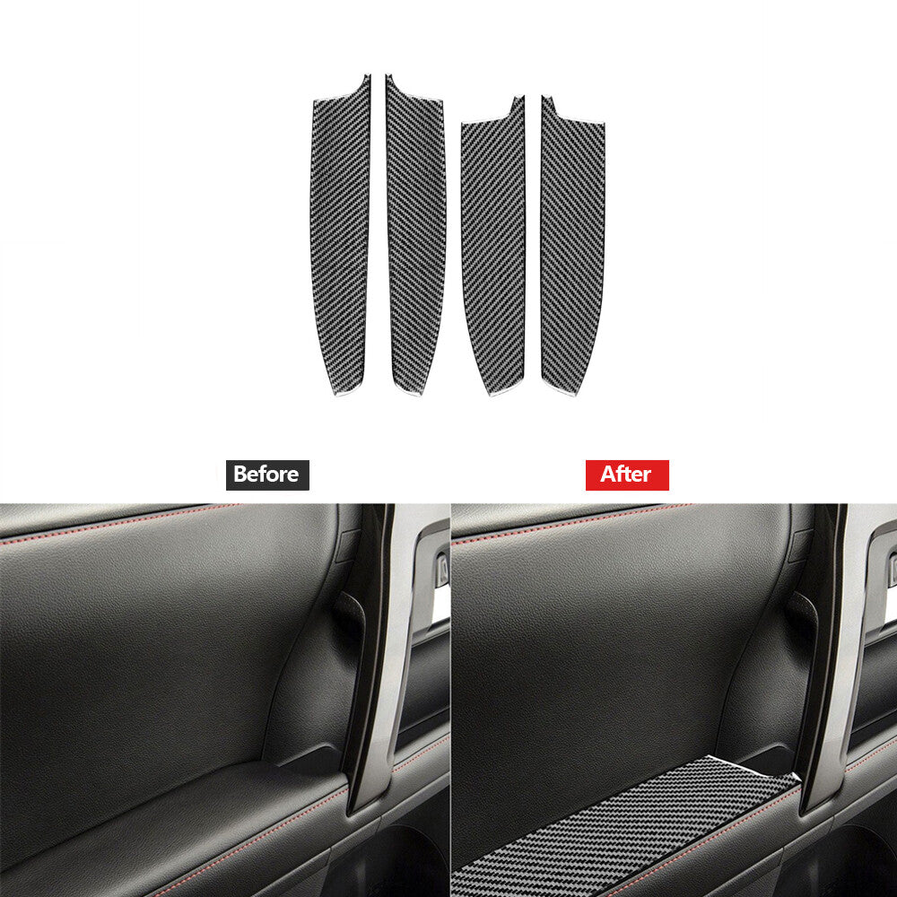 Red Carbon Fiber for Co -pilot Dashboard Cover Trim for Honda Ridgeline 2017-2020 v