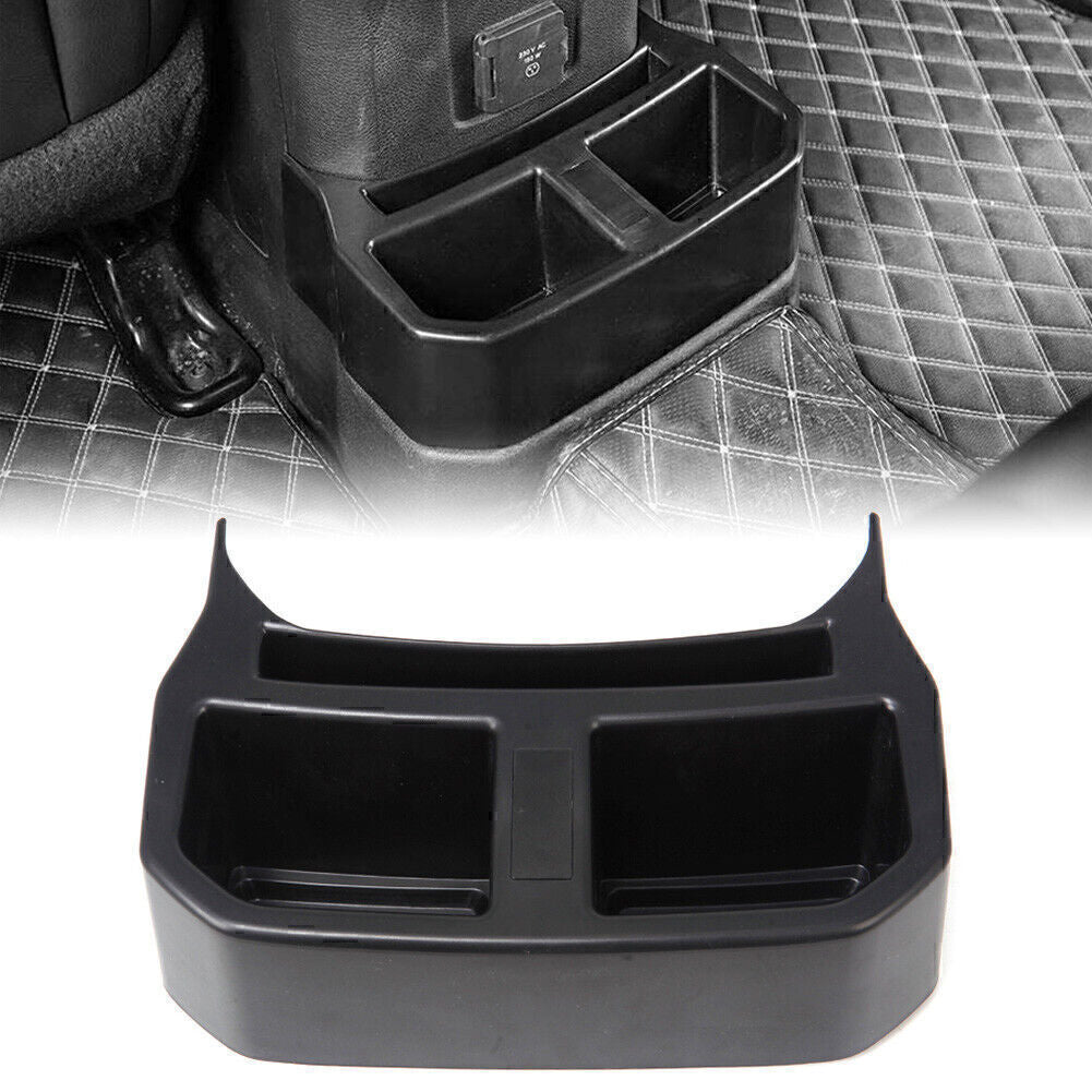 for Jeep for wrangler JL 2018-2020 Rear for Seat Cup Holder Drink Holder Storage Box Q
