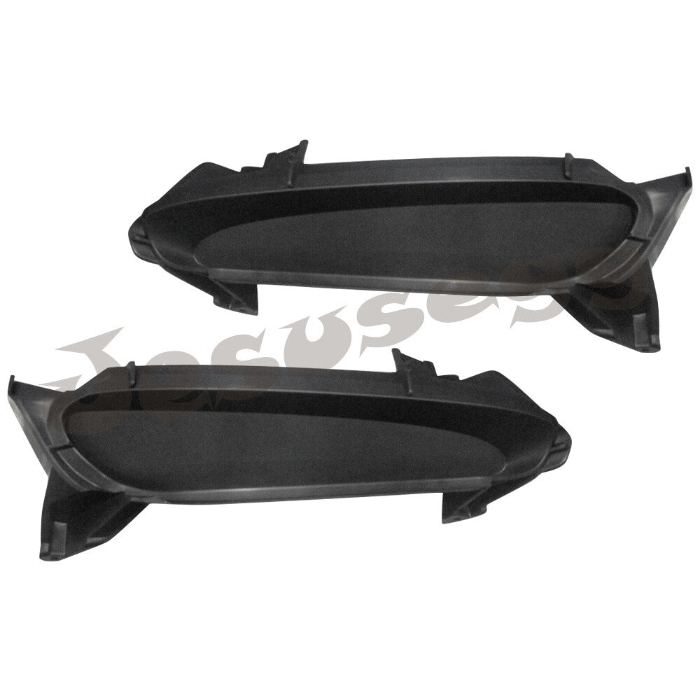2X Fits 10-11 for Mazda 3 Unpainted LH+RH Bumper Lower Hole Cover Trim Bezel Q