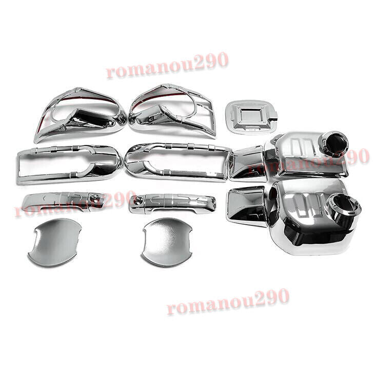for Toyota FJ Cruiser 2007-20 Chrome Headlight/ Handle/ Fuel Tank Cap Trim Kit