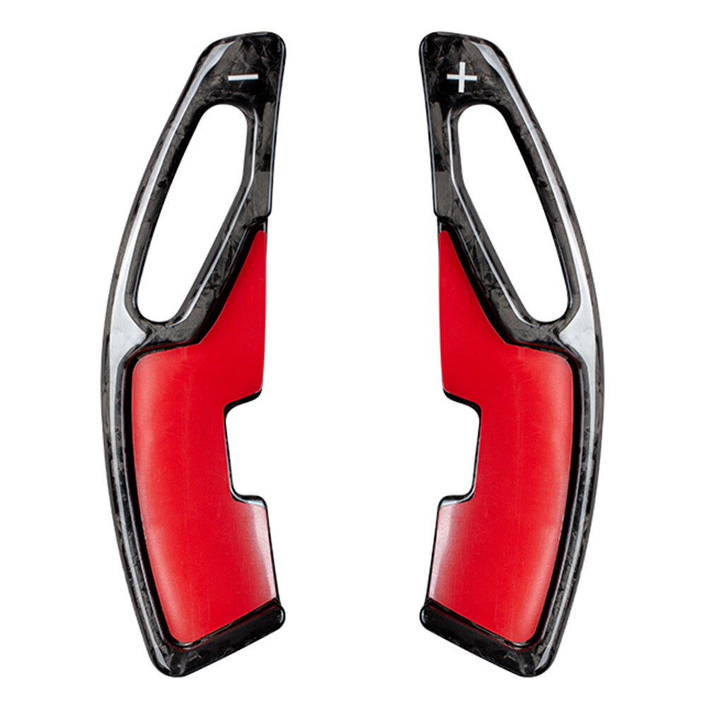 Steering Wheel Paddle Shifter Extension 2PCS Fit for Lexus IS NX RC Carbon Fiber