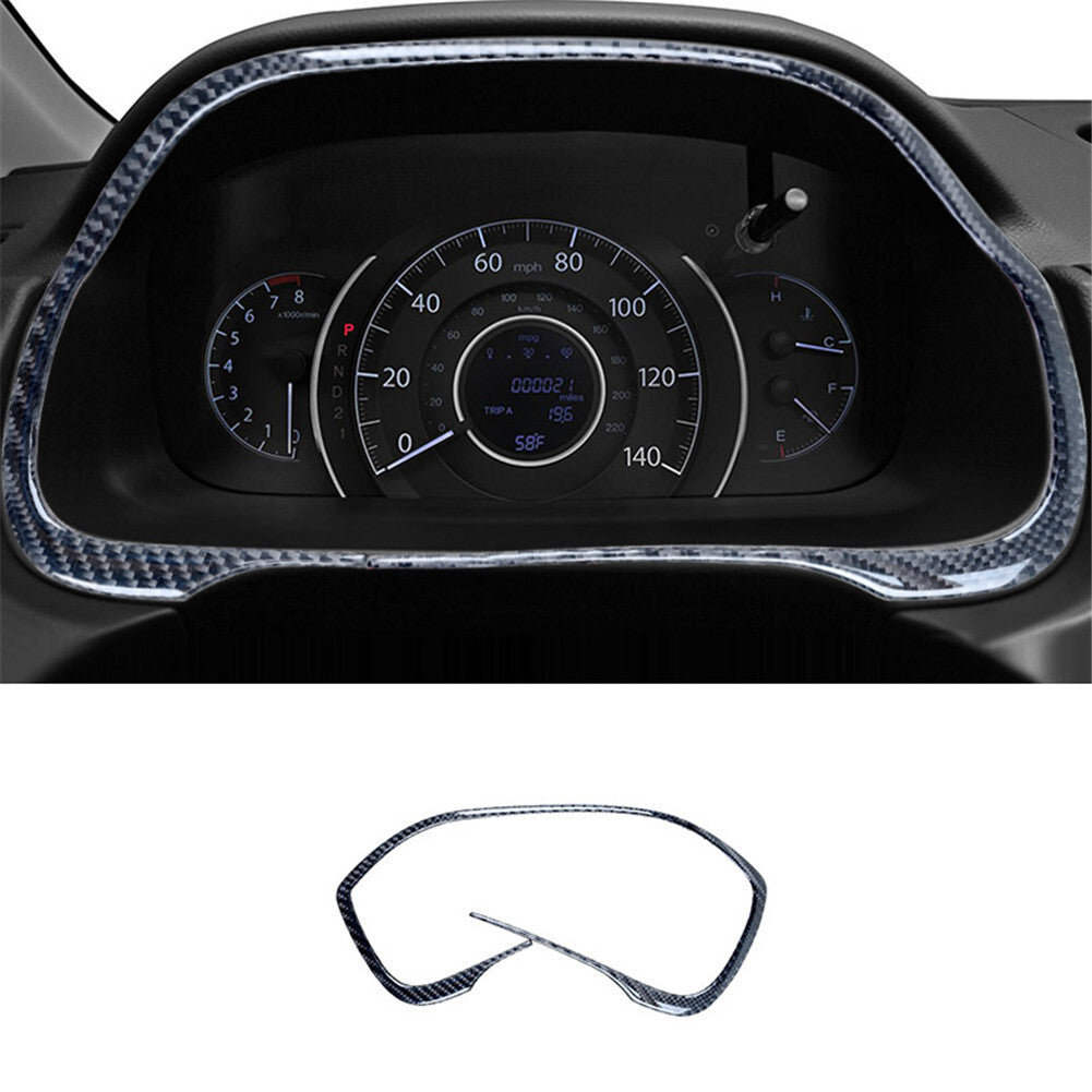 Carbon Fiber Automatic Transmission Console Cover Trim for Mazda CX-9 2016-2022 v