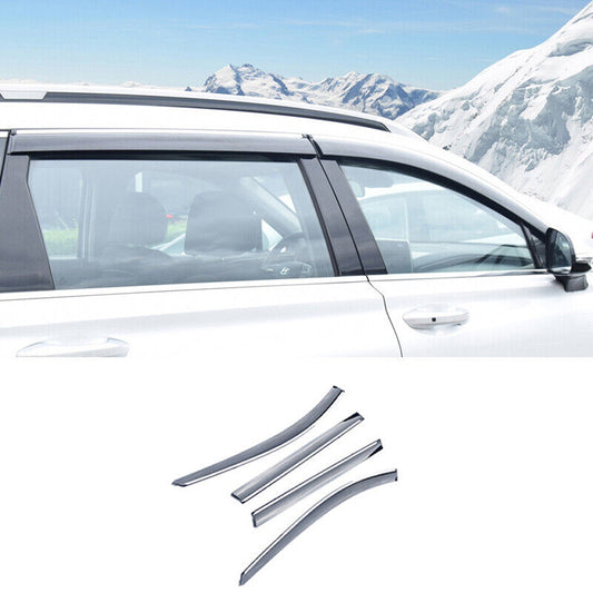 for Hyundai Santa Fe 2019-2022 Window Visor Vent Sun Shade Rain Guard Door Visor