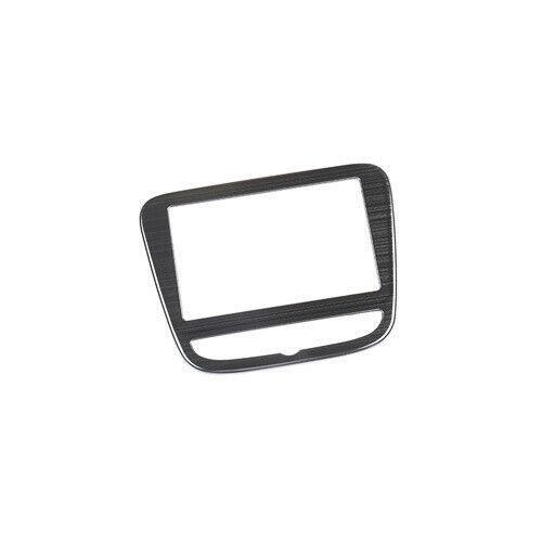 for Chevrolet Equinox 18-21 Black Titanium Central Console Navigation Frame Trim