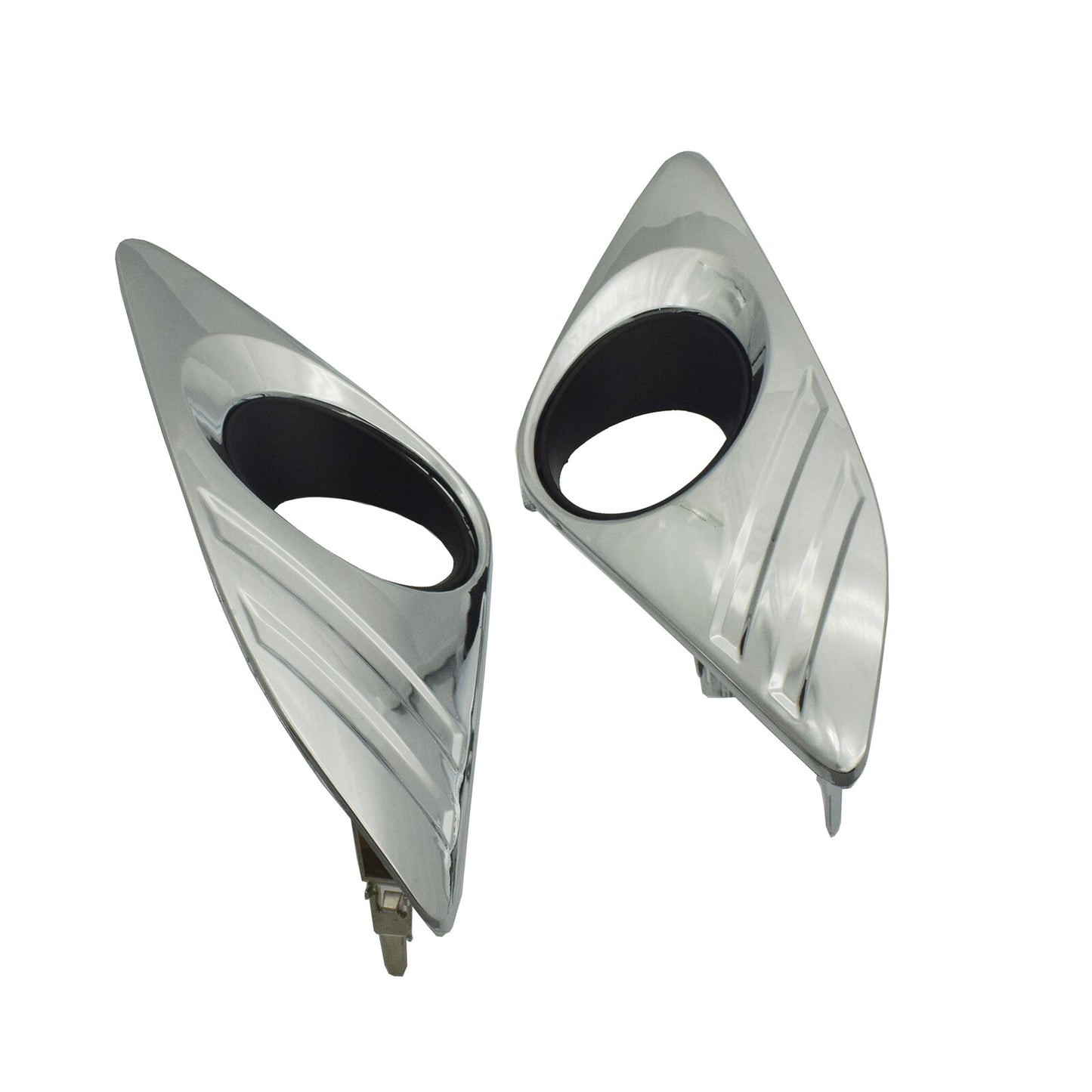 A pair of for CHRome fog lamp decoration protective covers for for Camry 2012-2014- v