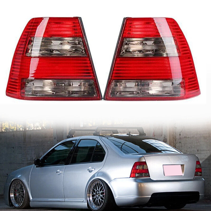 Tail Light Lamp Without Bulbs Pair for VW for Jetta MK4 GLI Sedan 2002-2007