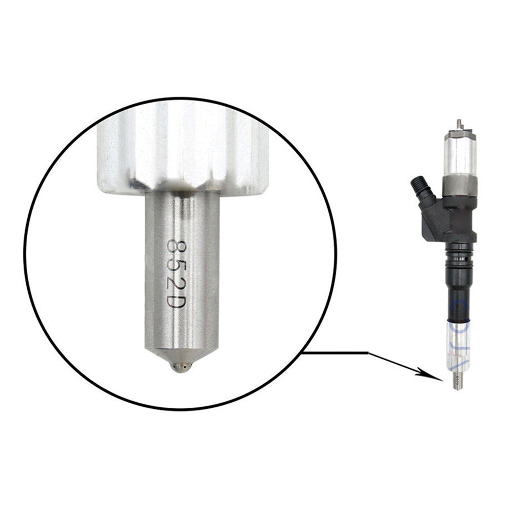 6Pcs Common Rail Fuel Injector 6156-11-3100 095000-0800 For Komatsu SAA6D125E-3